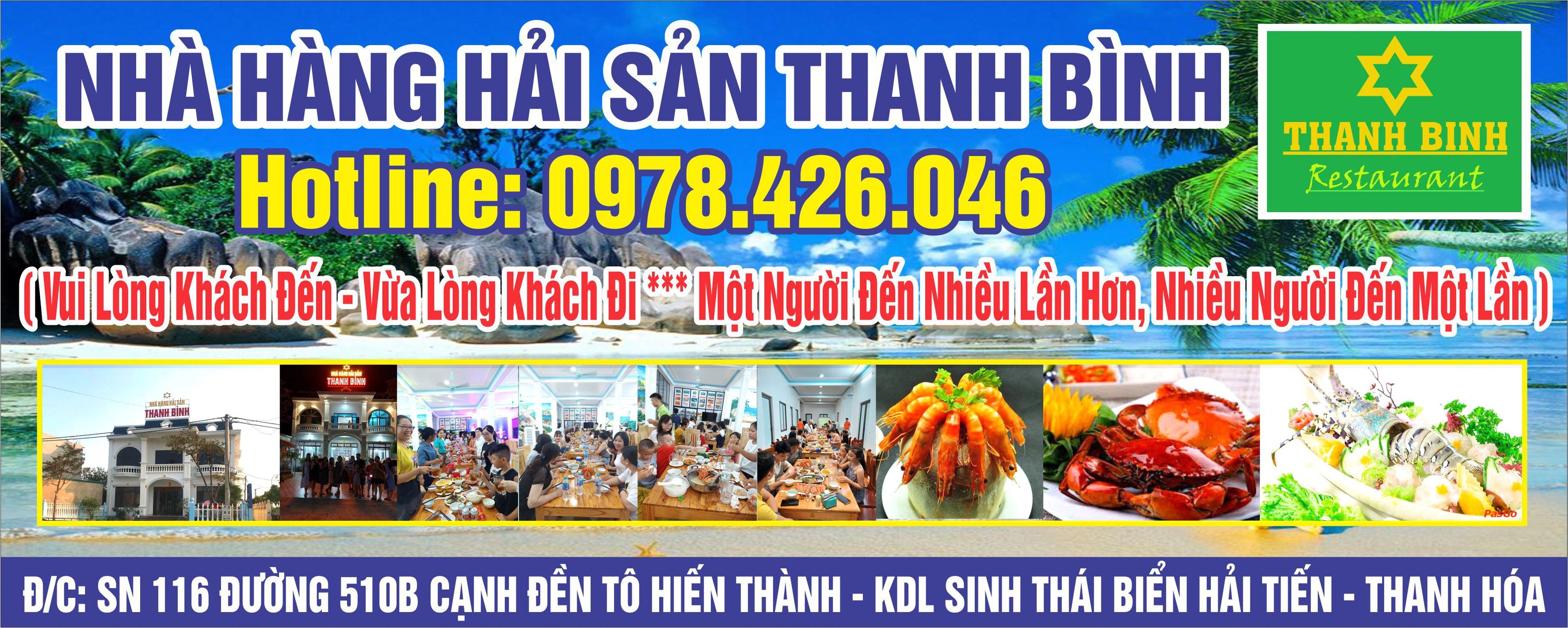 Nhà hàng Hải Tiến Thanh Bình là lựa chọn tối ưu cho quý khách