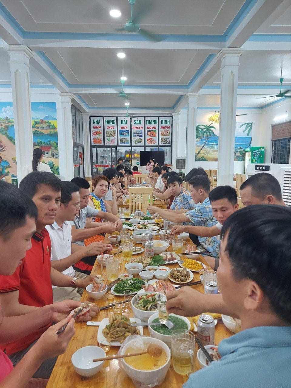 Lượng nhu cầu ăn uốn tại biển Hải Tiến Thanh Hoá hiện nay